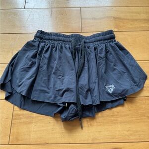 Women's Gray Athletic Shorts